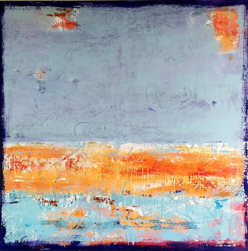 Capricious horisont by aliz polgar, Painting for Sale on Select