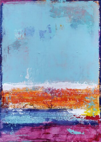 Summer rainbow by aliz polgar, Painting for Sale on Select