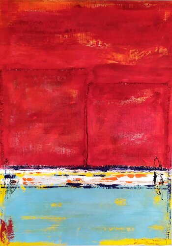 In midsummer by aliz polgar, Painting for Sale on Select