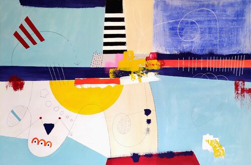 Infinity Happynes II. by aliz polgar, Painting for Sale on Select