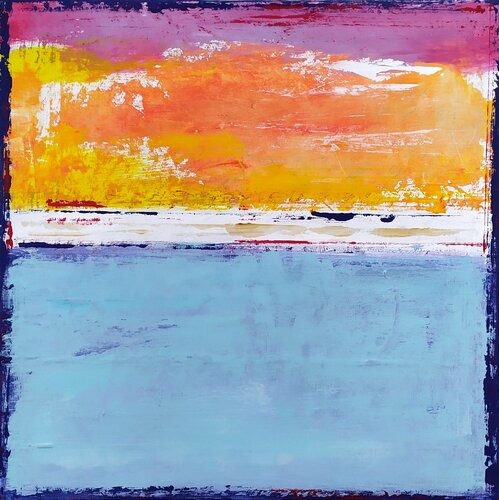 Summer sky by aliz polgar, Painting for Sale on Select