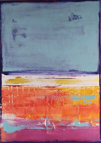 Miaemi beach by aliz polgar, Painting for Sale on Select