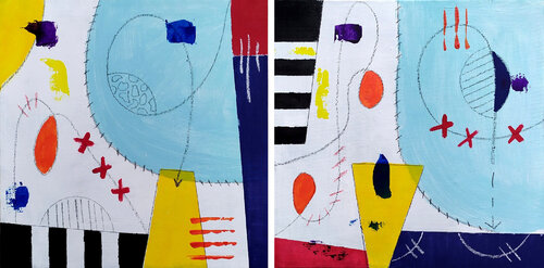 The soul of Kandinskij by aliz polgar, Painting for Sale on Select
