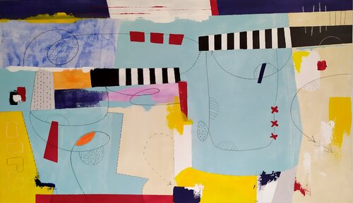 Happy hour II. by aliz polgar, Painting for Sale on Select