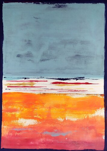 Happy Summer by aliz polgar, Painting for Sale on Select