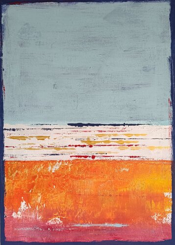 Mediterraneo landscape by aliz polgar, Painting for Sale on Select