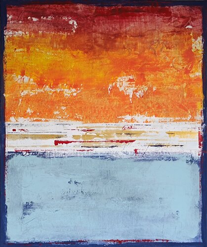 Glowing Sky by aliz polgar, Painting for Sale on Select