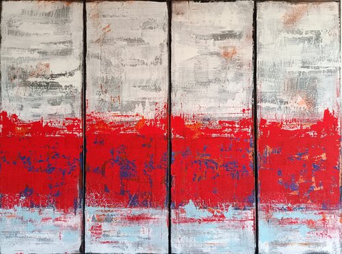 Vintage Red by aliz polgar, Painting for Sale on Select