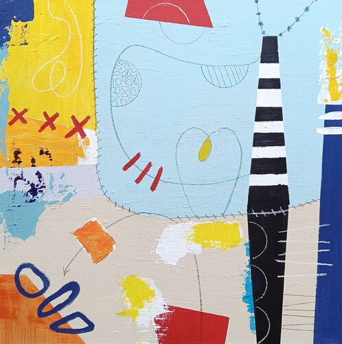 Infinite Happynes by aliz polgar, Painting for Sale on Select