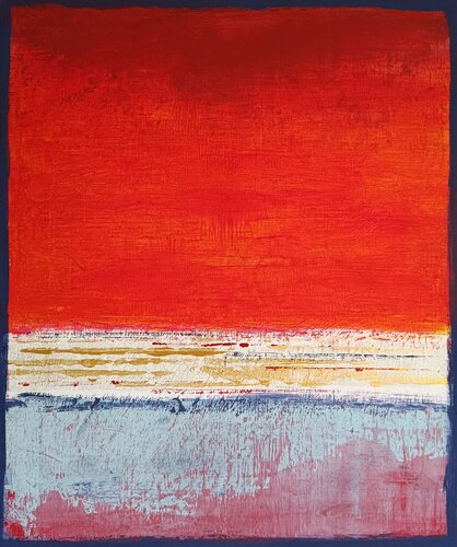 The red rean by aliz polgar, Painting for Sale on Select