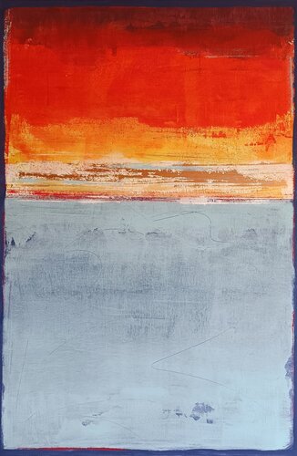 Sunset on Madeira coust by aliz polgar, Painting for Sale on Select