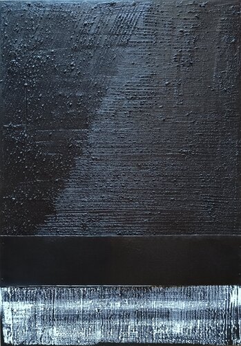 Black is Black, Different direction by aliz polgar, Painting for Sale on Select