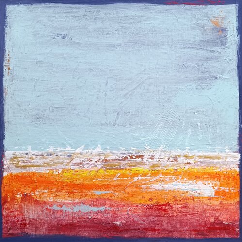 Blue coast by aliz polgar, Painting for Sale on Select
