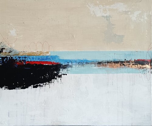 Poetic landscape II. by aliz polgar, Painting for Sale on Select