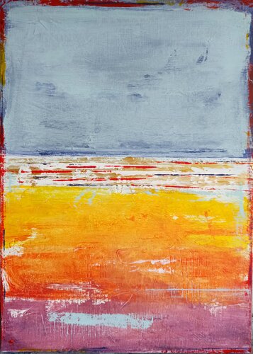 Canarie coast by aliz polgar, Painting for Sale on Select