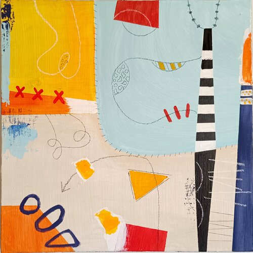 Infinity happynes II. by aliz polgar, Painting for Sale on Select