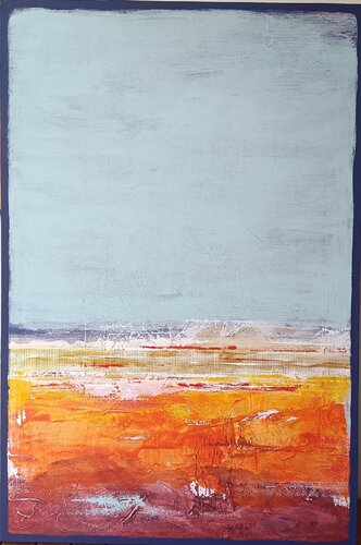 Copacabana beach von aliz polgar, Malerei kaufen auf Select