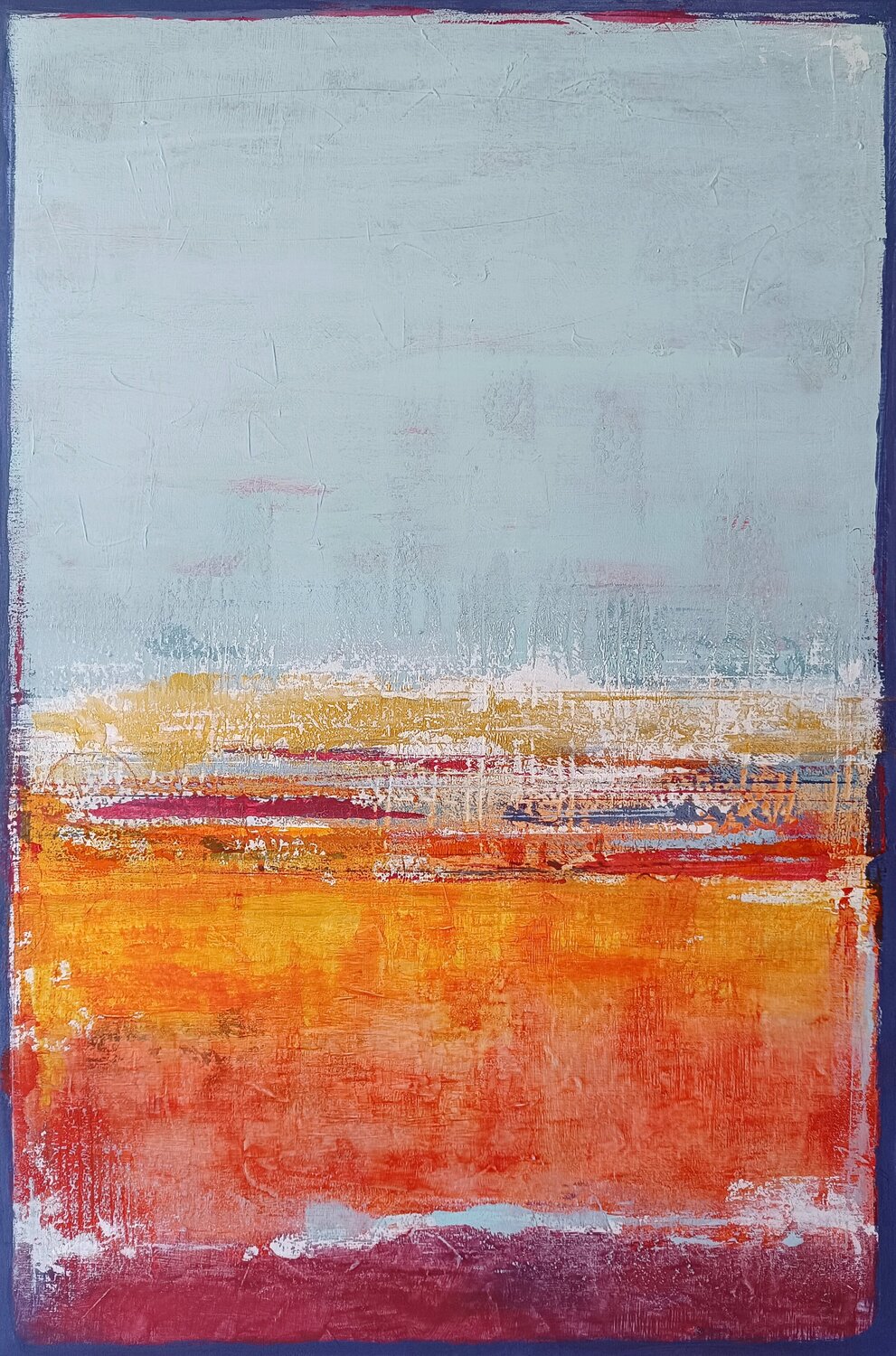 Brillant orison in the Caribbean aliz polgar Original painting for sale
