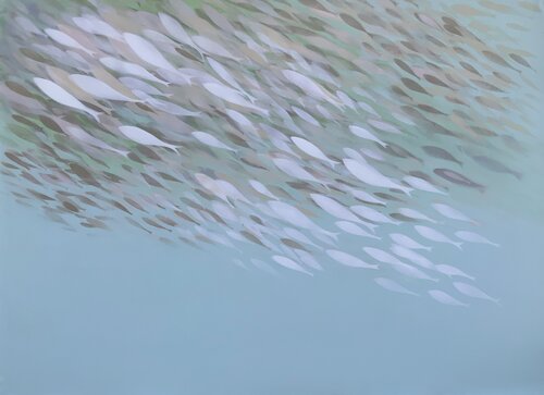 Fish nº189 by Malgorzata Krakowiak, Painting for Sale on Select