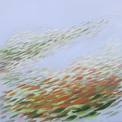 Fish nº191 by Malgorzata Krakowiak, Painting for Sale on Select