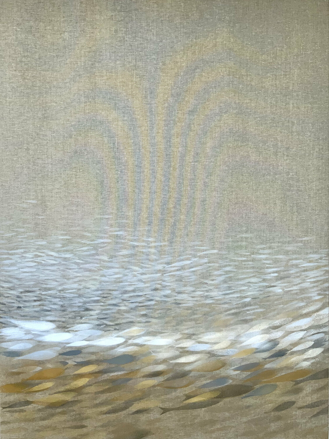 Fish nº 122 Malgorzata Krakowiak Original painting for sale