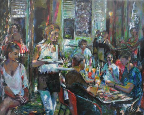 Secrets 10 - Winter 2023 - Summer Salads by Peter Wood, Painting for Sale on Select