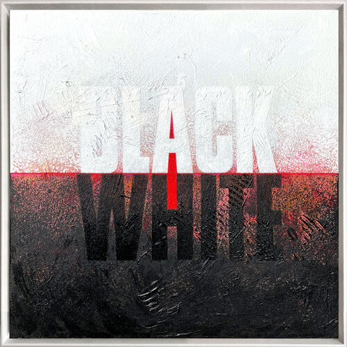 Black is White/ White is Black by Cliff Kearns, Painting for Sale on Select