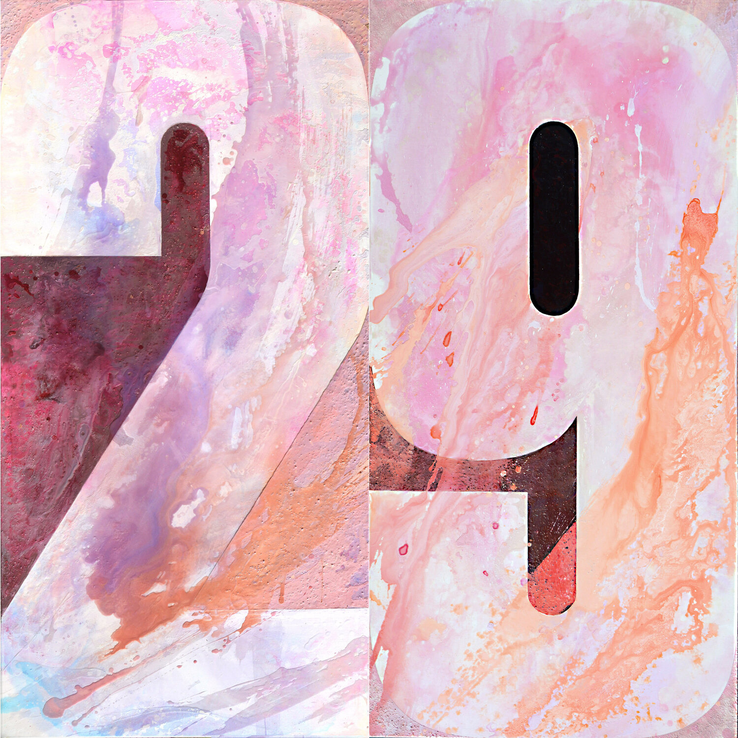Celebrating Leap Year Cliff Kearns Original painting for sale