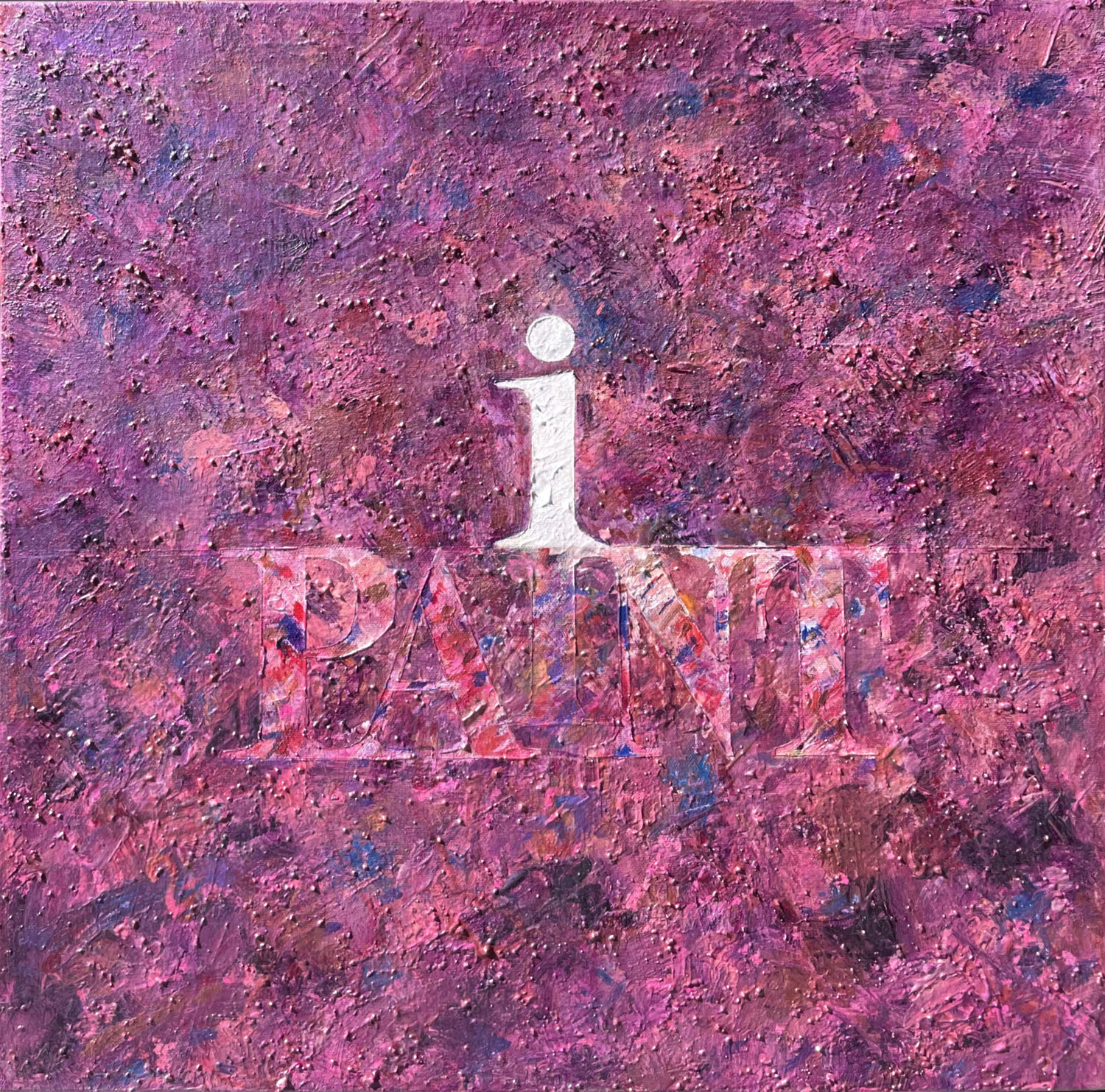 I PAiNT - #251 Cliff Kearns Original painting for sale