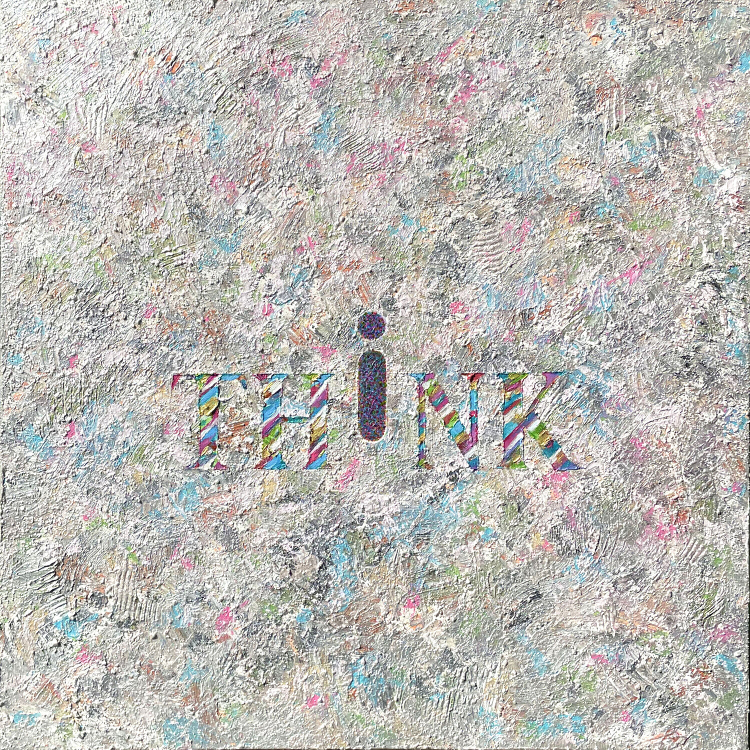 I THiNK - #254 Cliff Kearns Original painting for sale