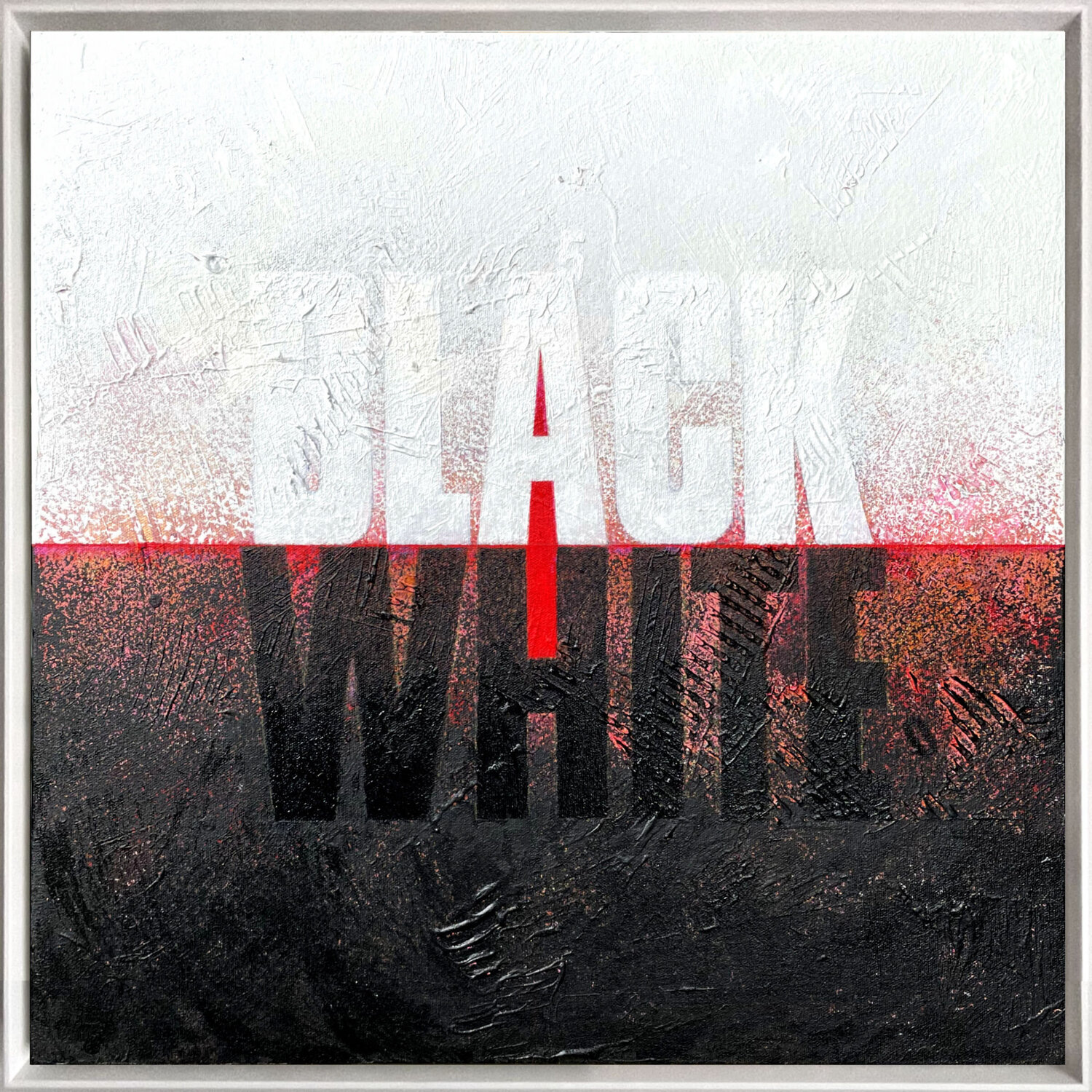 Black is White/ White is Black Cliff Kearns Original painting for sale