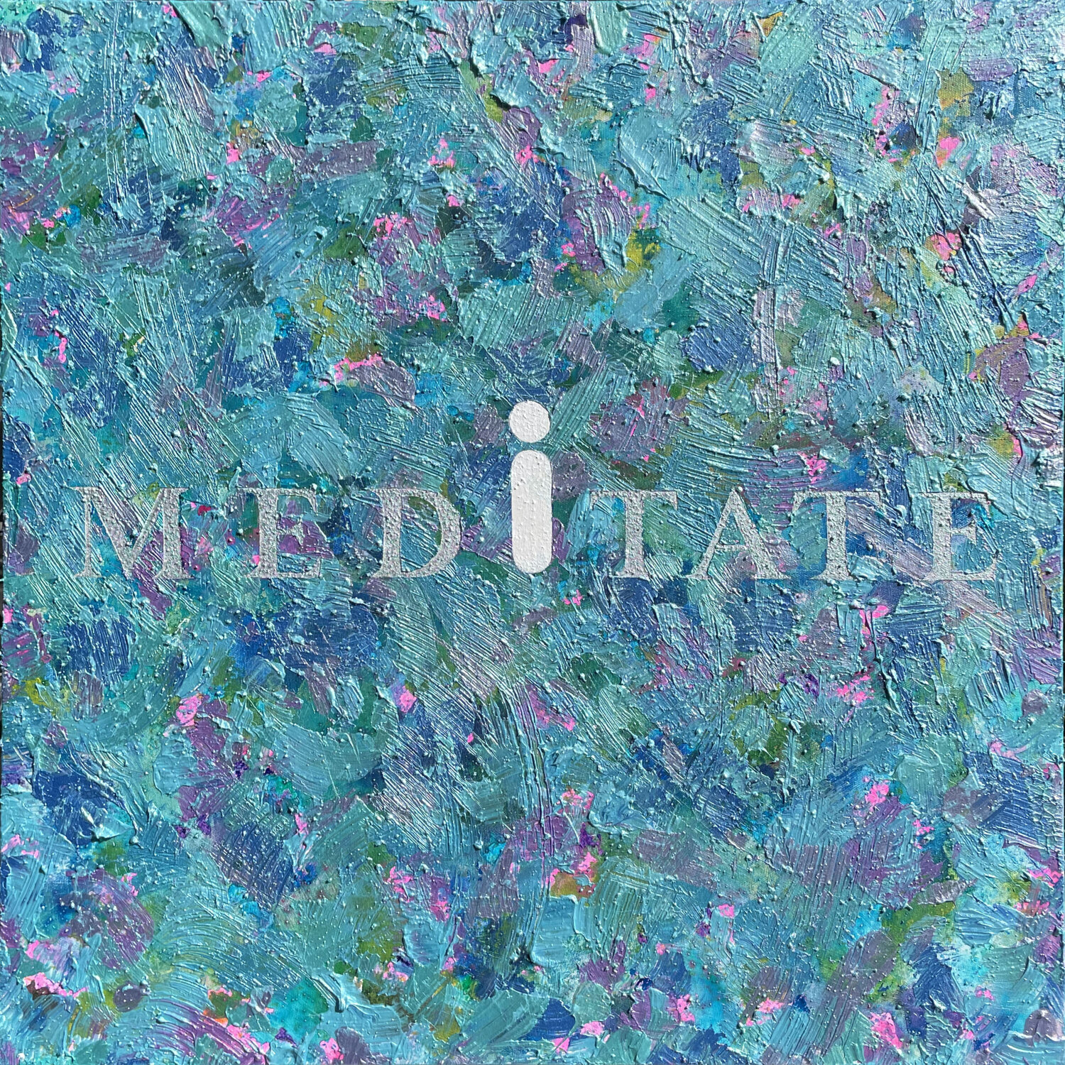 I MEDiTATE - #259 Cliff Kearns Original painting for sale