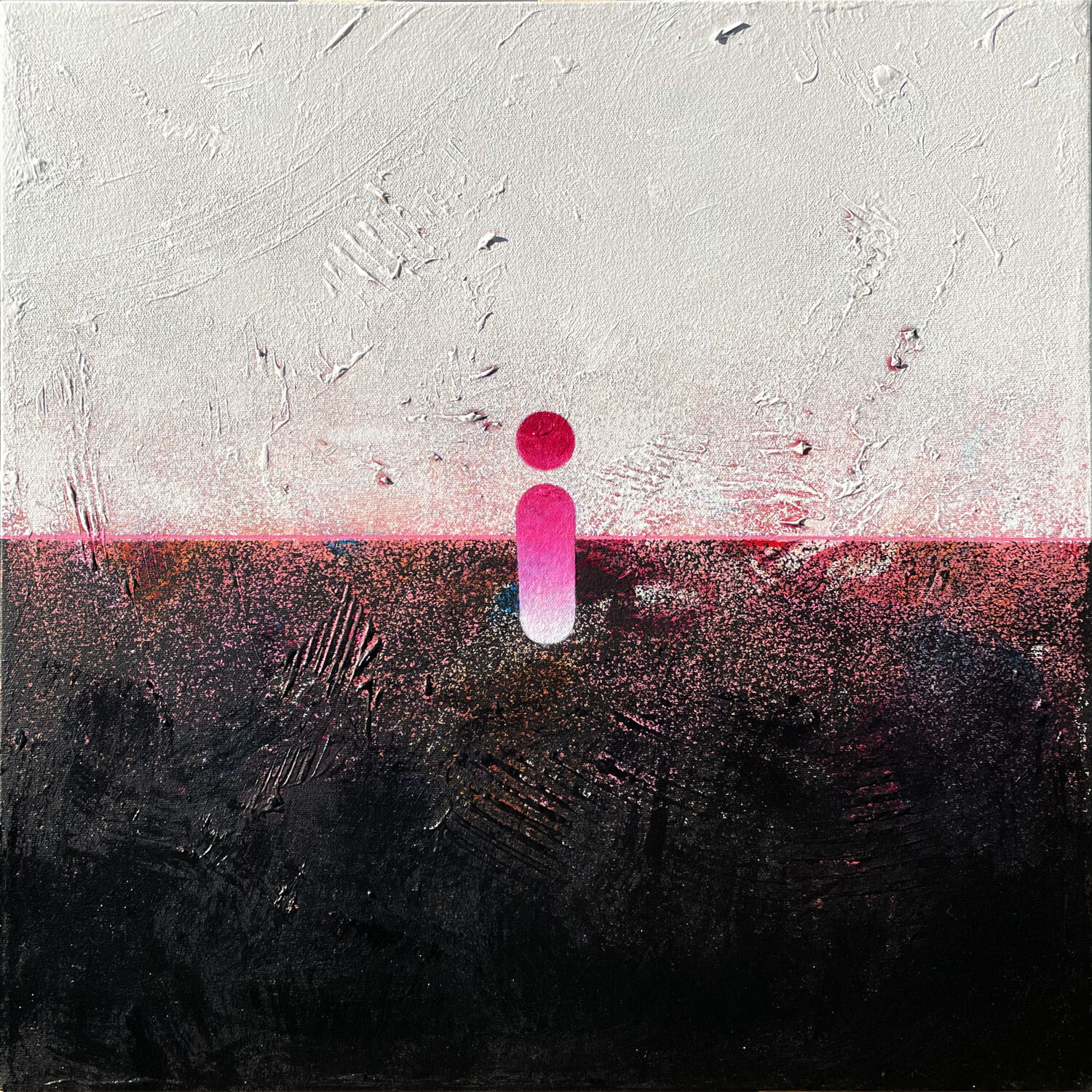 'i' - #249 - Personhood Cliff Kearns Original painting for sale