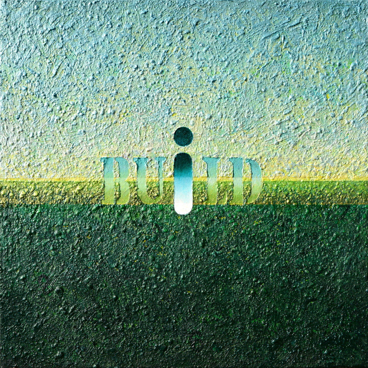 'I BUiLD' #267 Cliff Kearns Original painting for sale