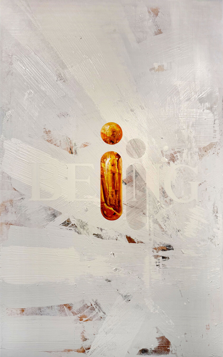 BEiNG 'i'  #280 Cliff Kearns Original painting for sale