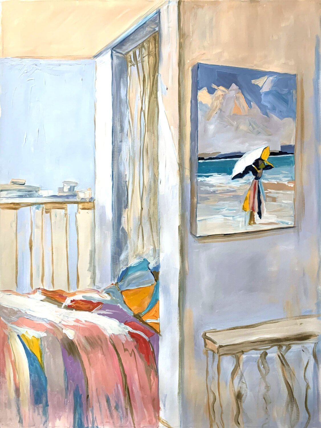 Morning Breeze. Coastal Interior. Vita Schagen Original painting for sale