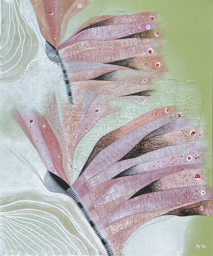 Butterfly III by Yenny Yohan, Painting for Sale on Select