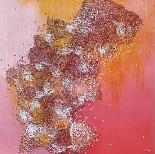 Flowers VI by Yenny Yohan, Painting for Sale on Select