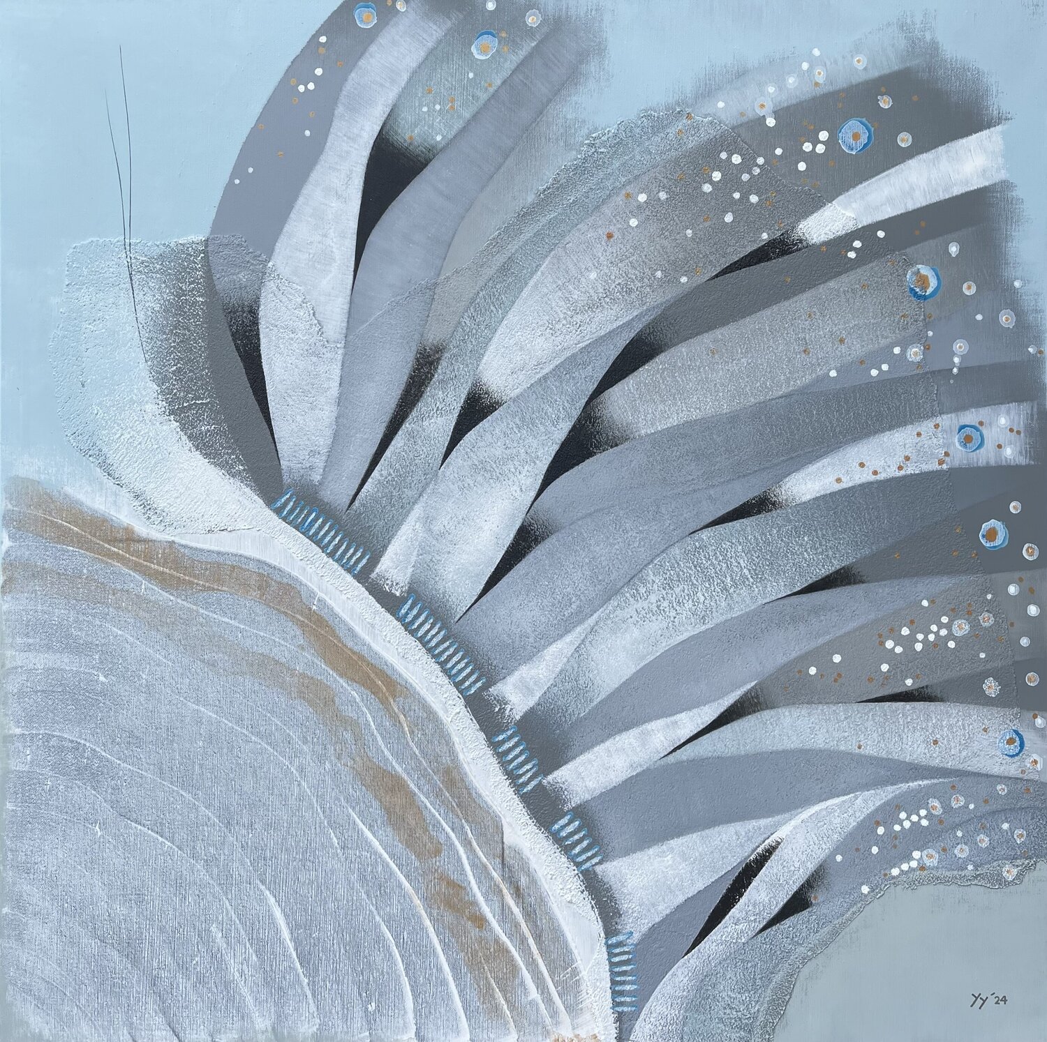 Butterfly Yenny Yohan Original painting for sale