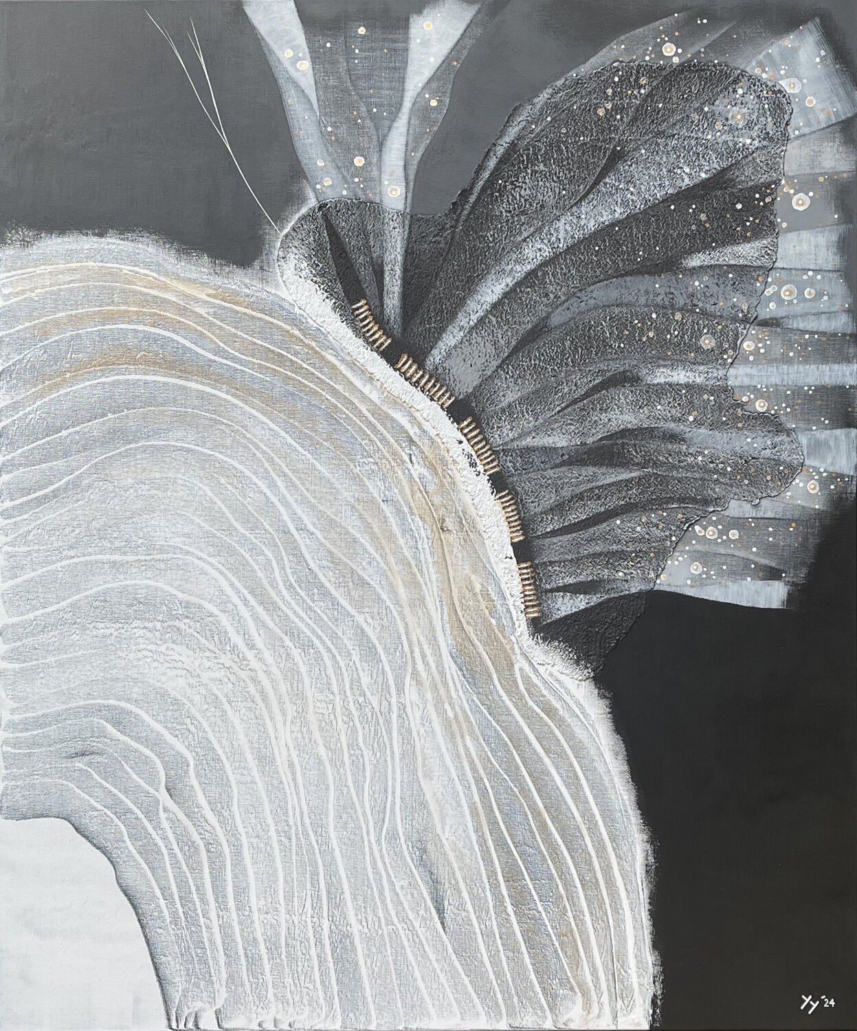 Butterfly IV Yenny Yohan Original painting for sale