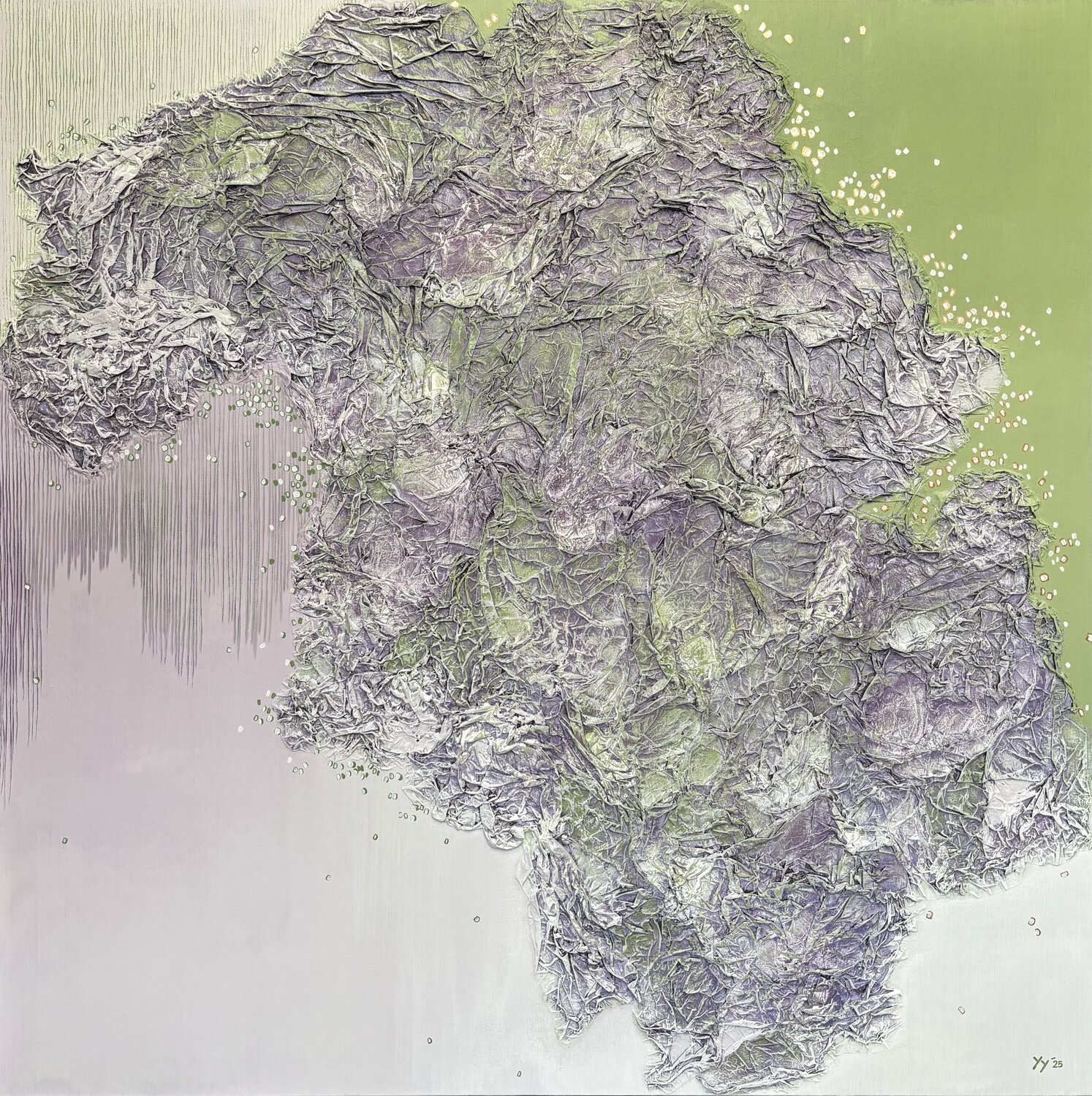 Flowers III Yenny Yohan Original painting for sale
