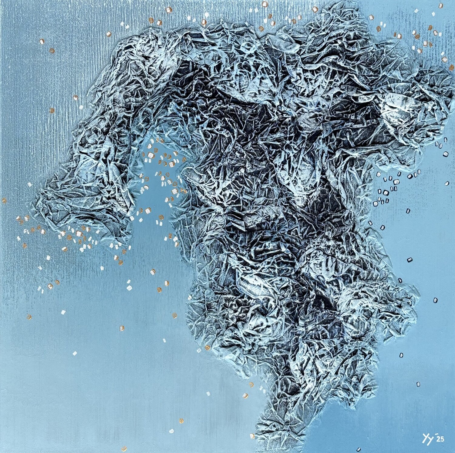 Flowers V Yenny Yohan Original painting for sale