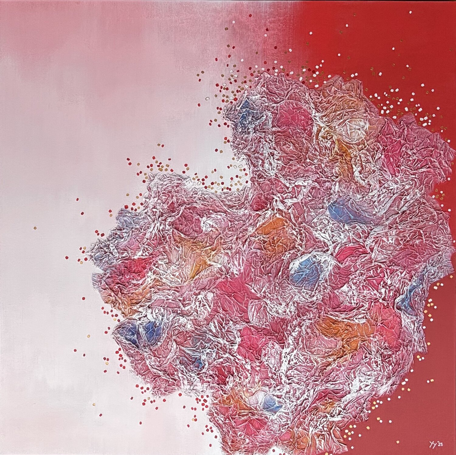 Flowers XV Yenny Yohan Original painting for sale