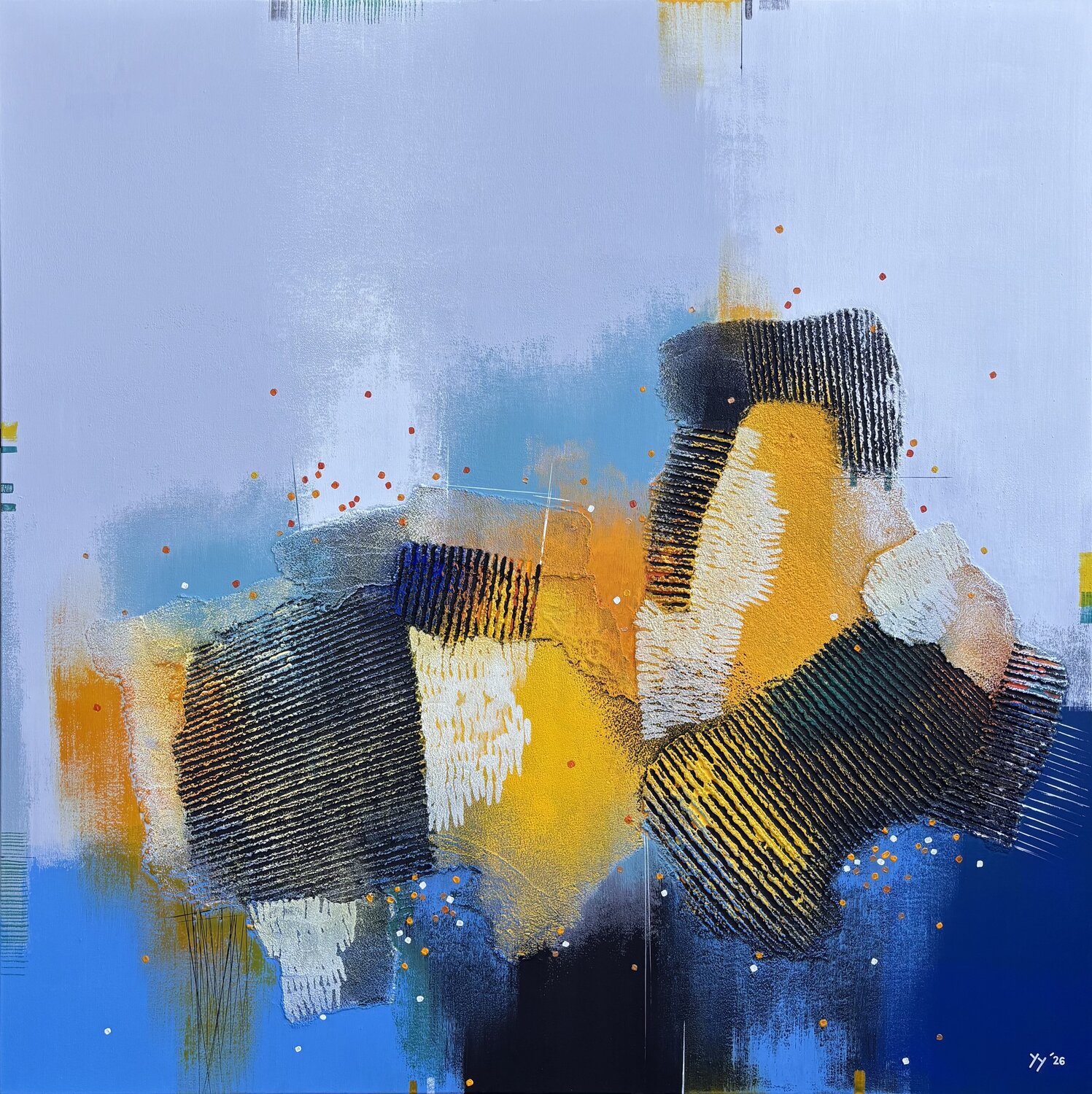 Sweet Escape III Yenny Yohan Original painting for sale