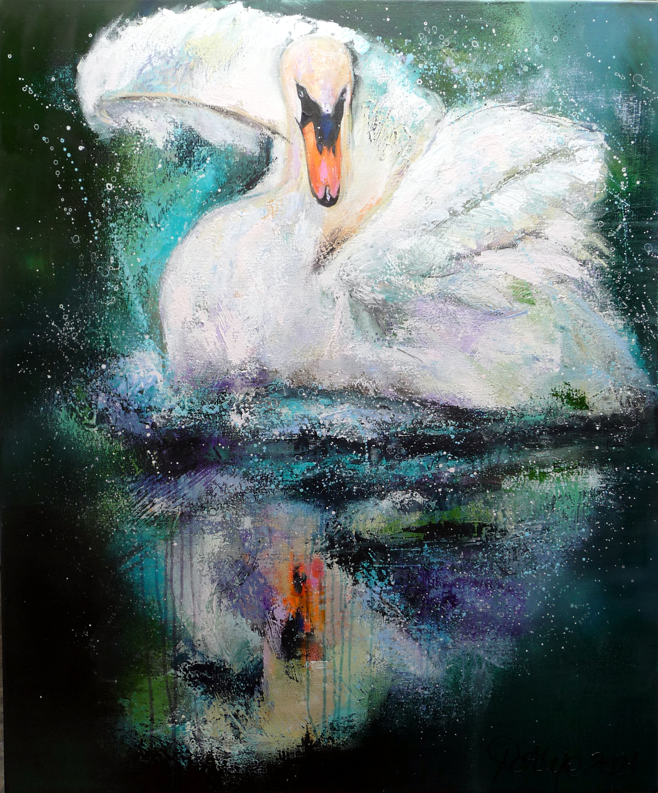 Topic Swan paintings