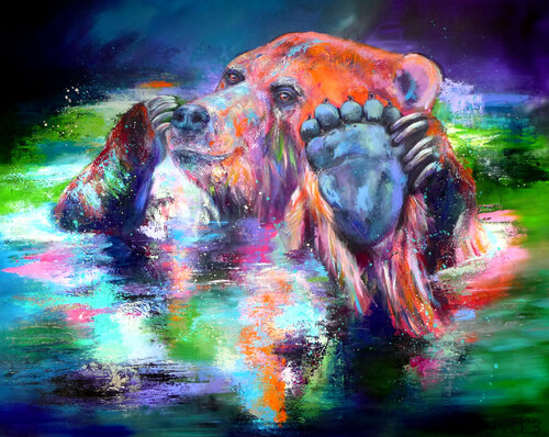 the connoisseur by Manuela Rathje, Painting for Sale on Select