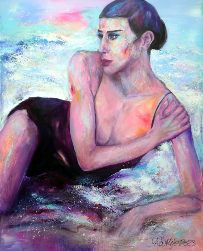Zoe by Manuela Rathje, Painting for Sale on Select