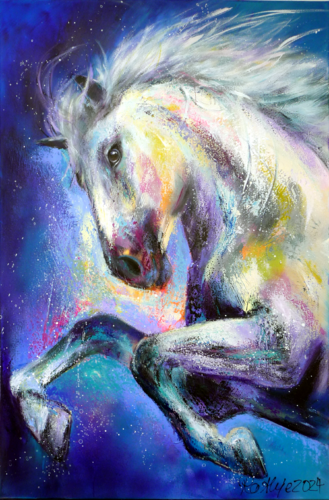 miracle dreamer by Manuela Rathje, Painting for Sale on Select