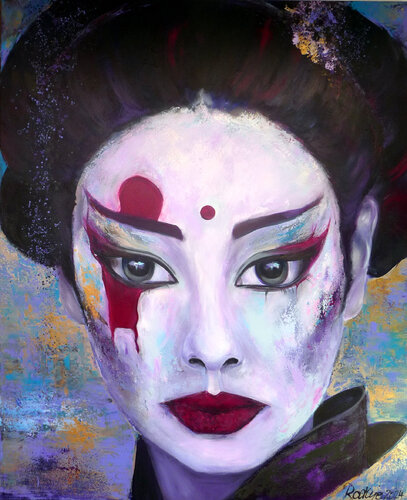 Kyoto by Manuela Rathje, Painting for Sale on Select