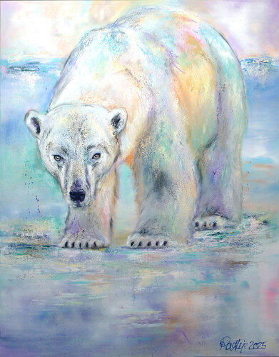 golden eye by Manuela Rathje, Painting for Sale on Select